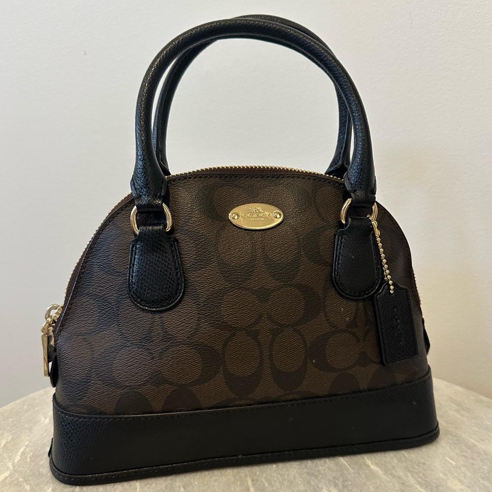 Coach Mini Sierra Satchel in Signature Canvas